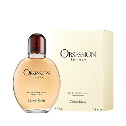 Obsession for Men by Calvin Klein for Men Eau De Toilette Spray 4 fl.oz.