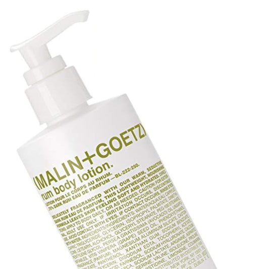 Rum Body Lotion by Malin + Goetz for Unisex - 8.5 oz Body Lotion