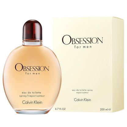 Obsession by Calvin Klein for Men Eau De Toilette Spray 6.7 fl.oz.
