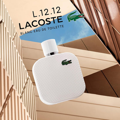 Lacoste Eau De Lacoste L.12.12 Blanc by Lacoste Eau De Toilette Spray 3.3 fl. oz.