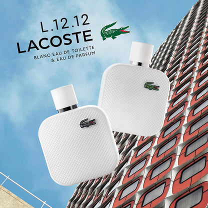 Lacoste Eau De Lacoste L.12.12 Blanc by Lacoste Eau De Toilette Spray 3.3 fl. oz.