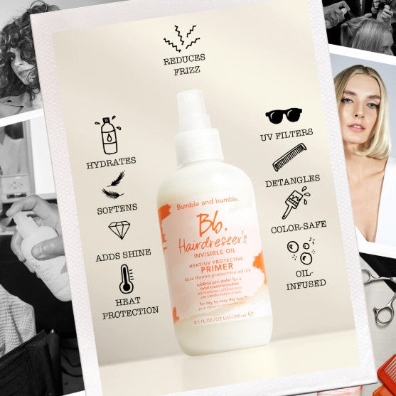 Bumble and Bumble Hairdressers Invisible Oil Primer by Bumble and Bumble for Unisex - 8.5 oz Oil