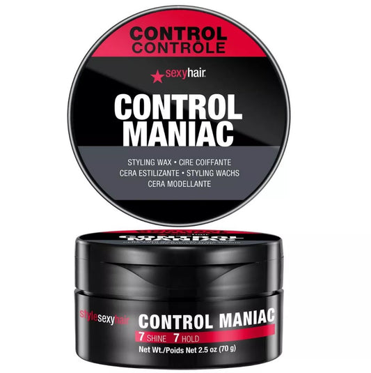 Style Sexy Hair Control Maniac Wax by Sexy Hair for Unisex - 2.5 oz Wax