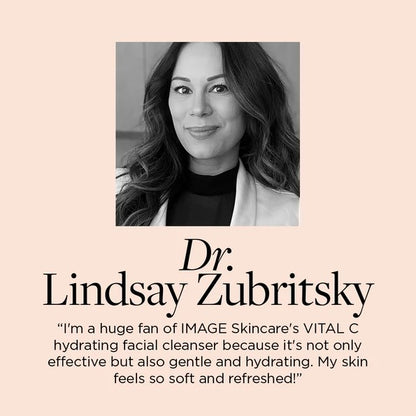 Vital C Hydrating Facial Cleanser by Image for Unisex - 6 oz Cleanser