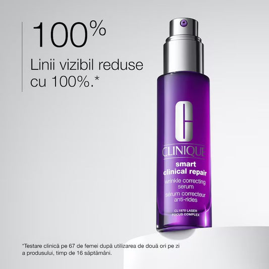 Smart Clinical Repair Wrinkle Correcting Serum by Clinique for Unisex - 1.7 oz Serum