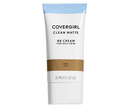 Clean Matte BB Cream For Oily Skin - 560 Deep by CoverGirl for Women - 1 oz Makeup